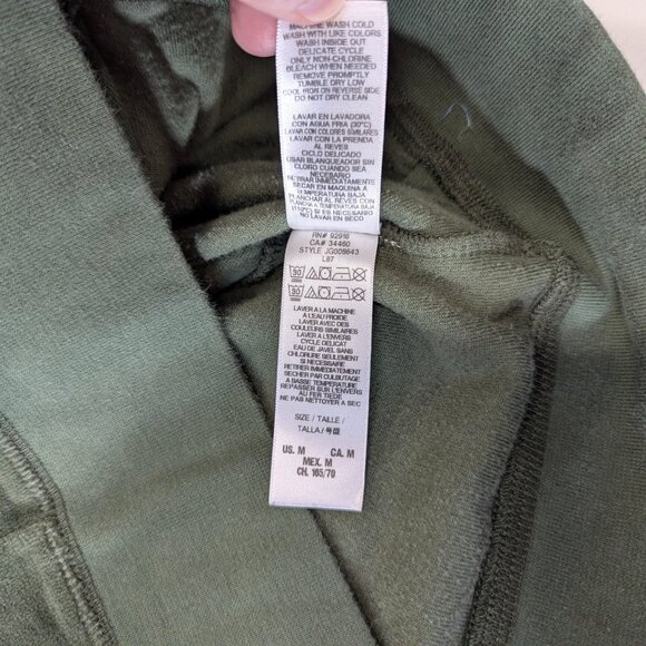 Juicy Couture Size Medium Olive Velour Jacket - Picture 13 of 14